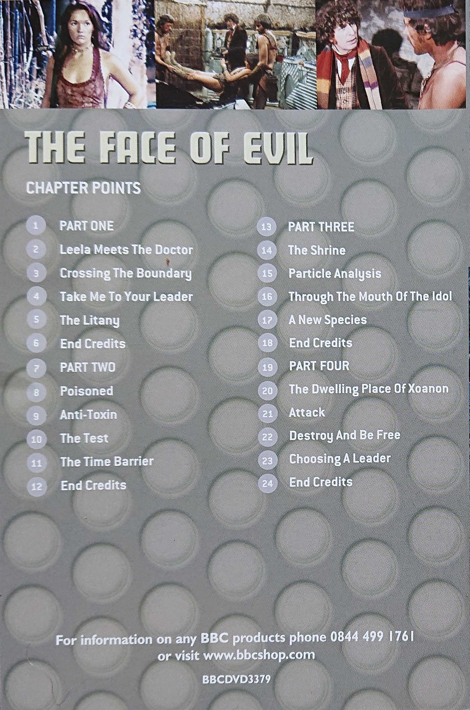 Inserts from BBCDVD 3379